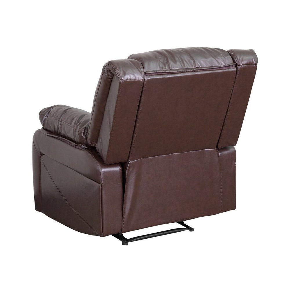 Harmony Series Brown LeatherSoft Recliner