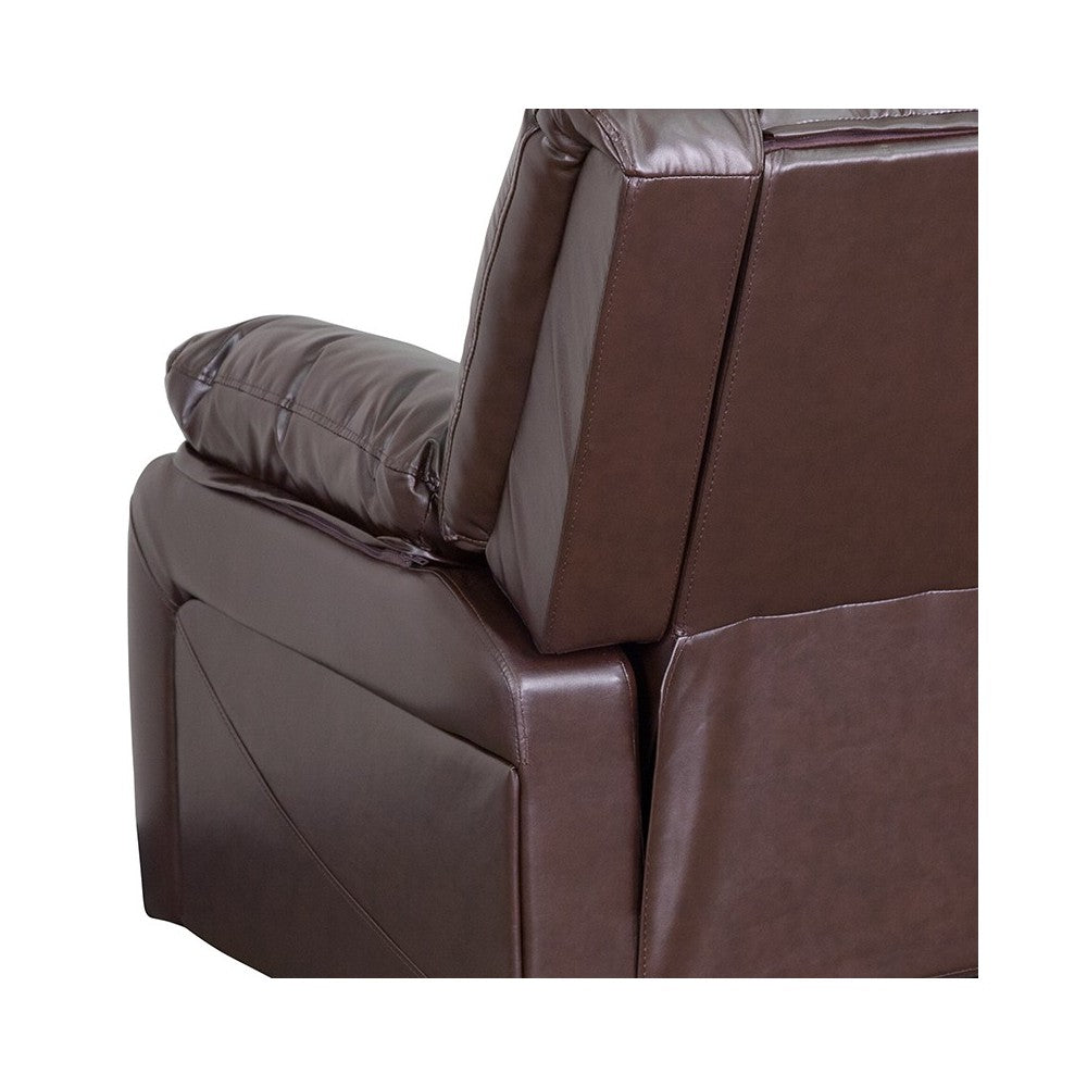 Harmony Series Brown LeatherSoft Recliner