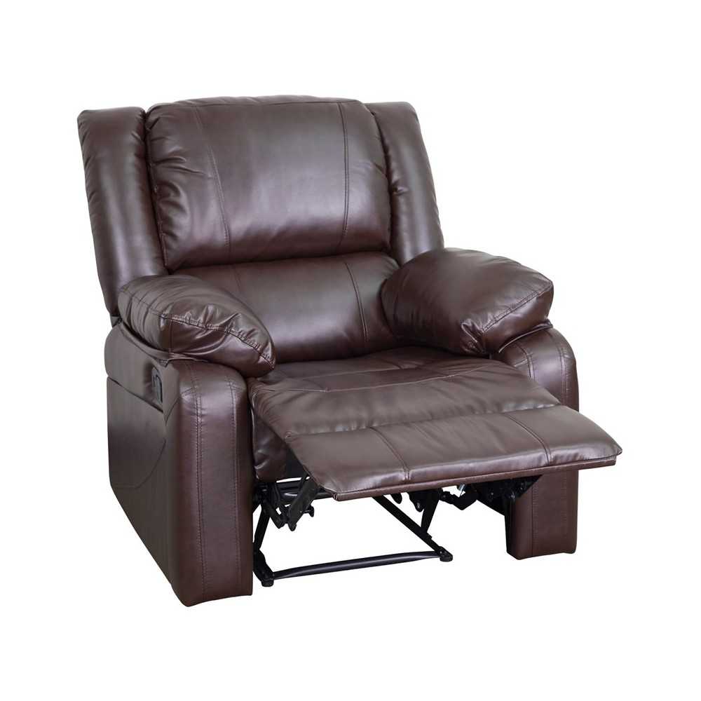 Harmony Series Brown LeatherSoft Recliner