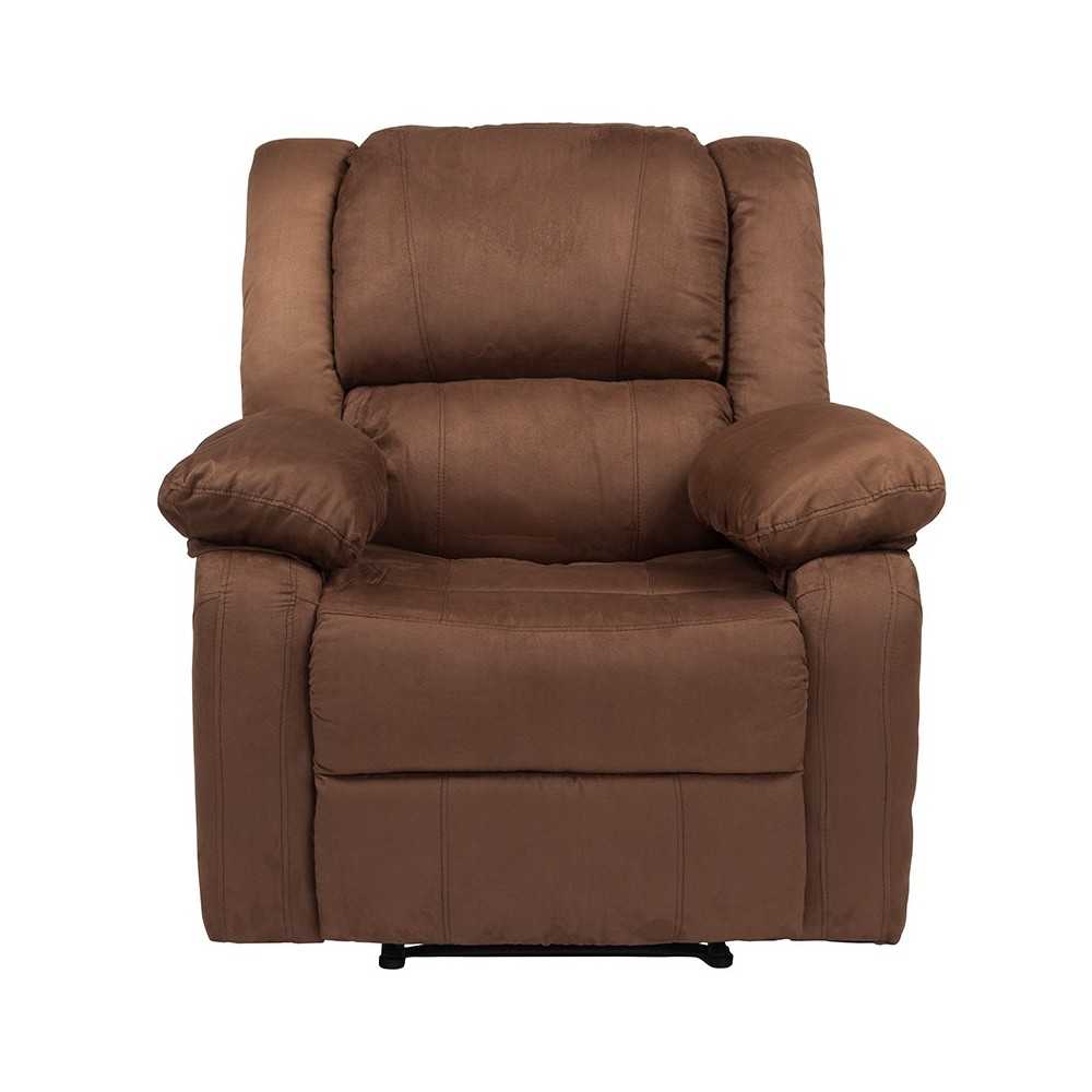 Harmony Series Chocolate Brown Microfiber Recliner