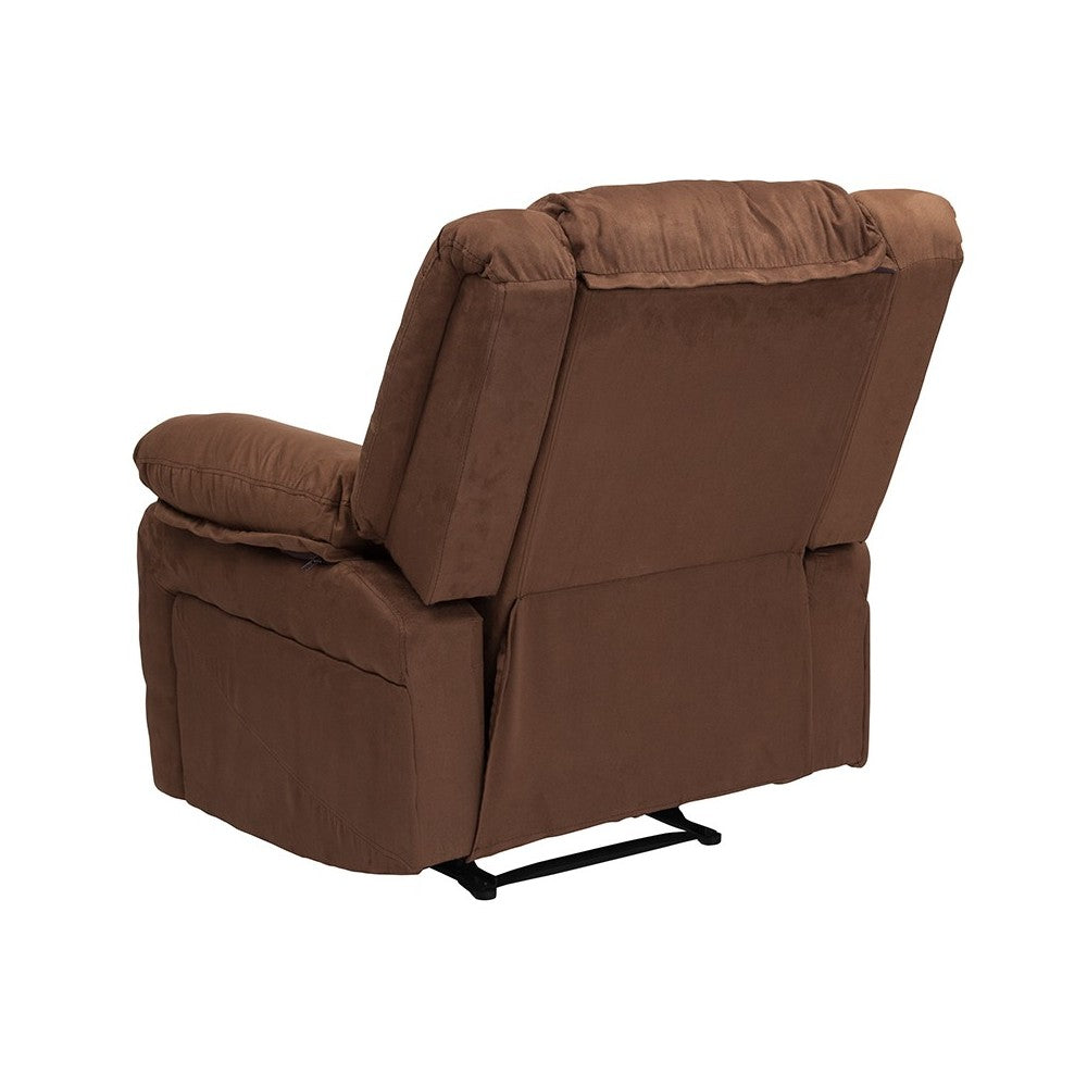 Harmony Series Chocolate Brown Microfiber Recliner