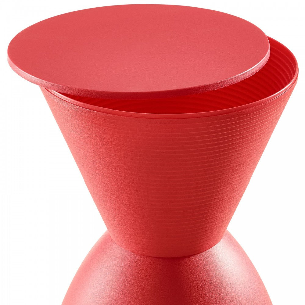 Haste Stool, Red