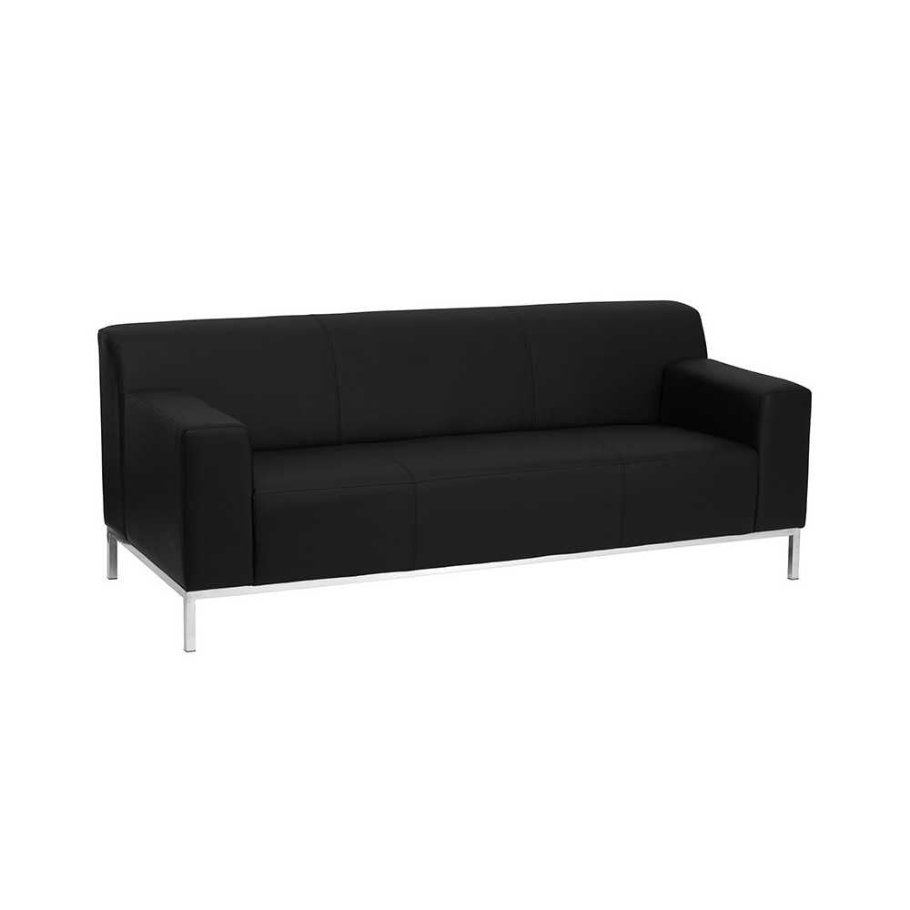 HERCULES Definity Series Reception Set in Black LeatherSoft