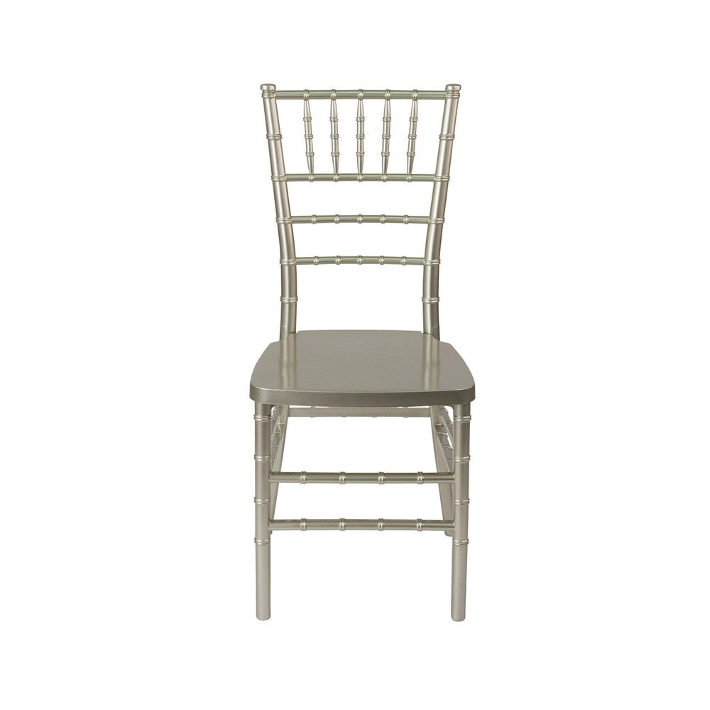 HERCULES PREMIUM Series Champagne Resin Stacking Chiavari Chair