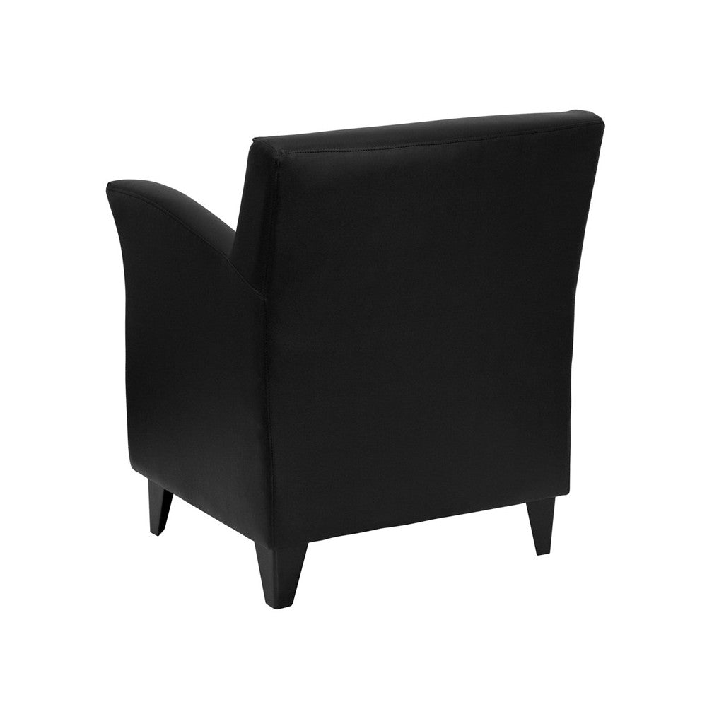 HERCULES Roman Series Black LeatherSoft Lounge Chair
