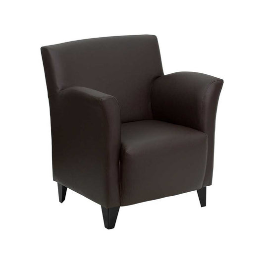 HERCULES Roman Series Brown LeatherSoft Lounge Chair