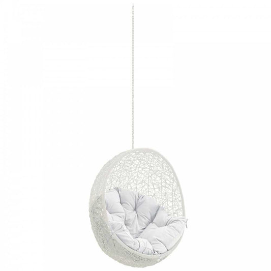 Hide Outdoor Patio Swing Chair Without Stand, White