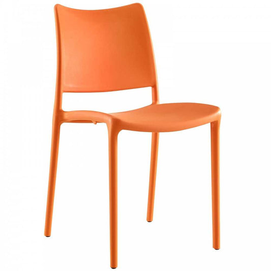 Hipster Dining Side Chair, Orange