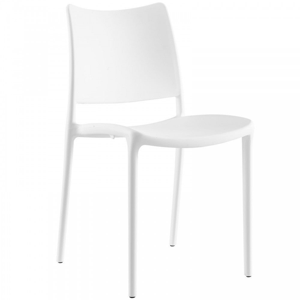 Hipster Dining Side Chair Set of 4, White