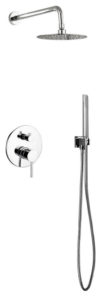 Aqua Rondo Shower Set- 8In Rain Shower- Handheld