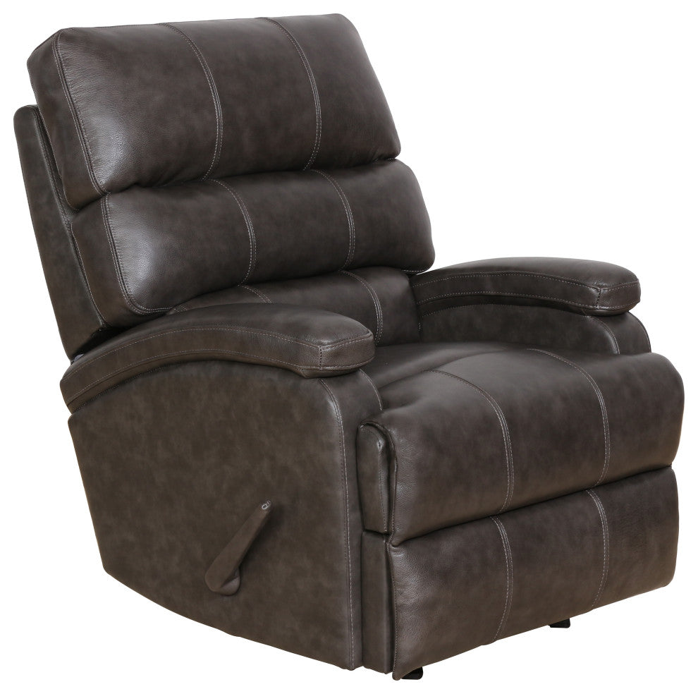 6-4585 Detrick Rocker Recliner, Ryegate Grey