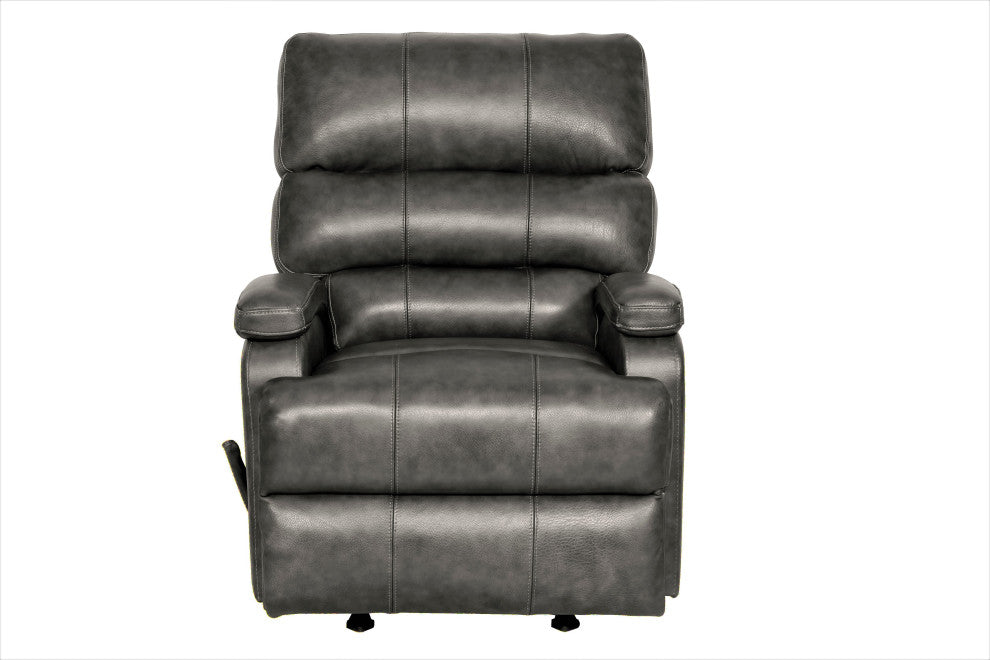 6-4585 Detrick Rocker Recliner, Ryegate Grey