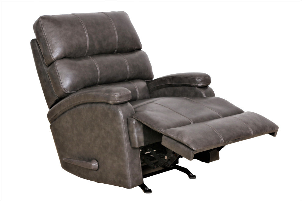 6-4585 Detrick Rocker Recliner, Ryegate Grey
