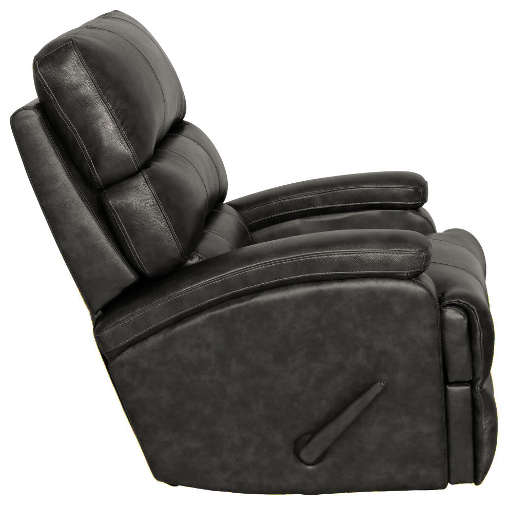 6-4585 Detrick Rocker Recliner, Ryegate Grey