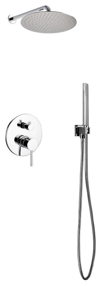 Aqua Rondo Shower Set- 12In Rain Shower- Handheld