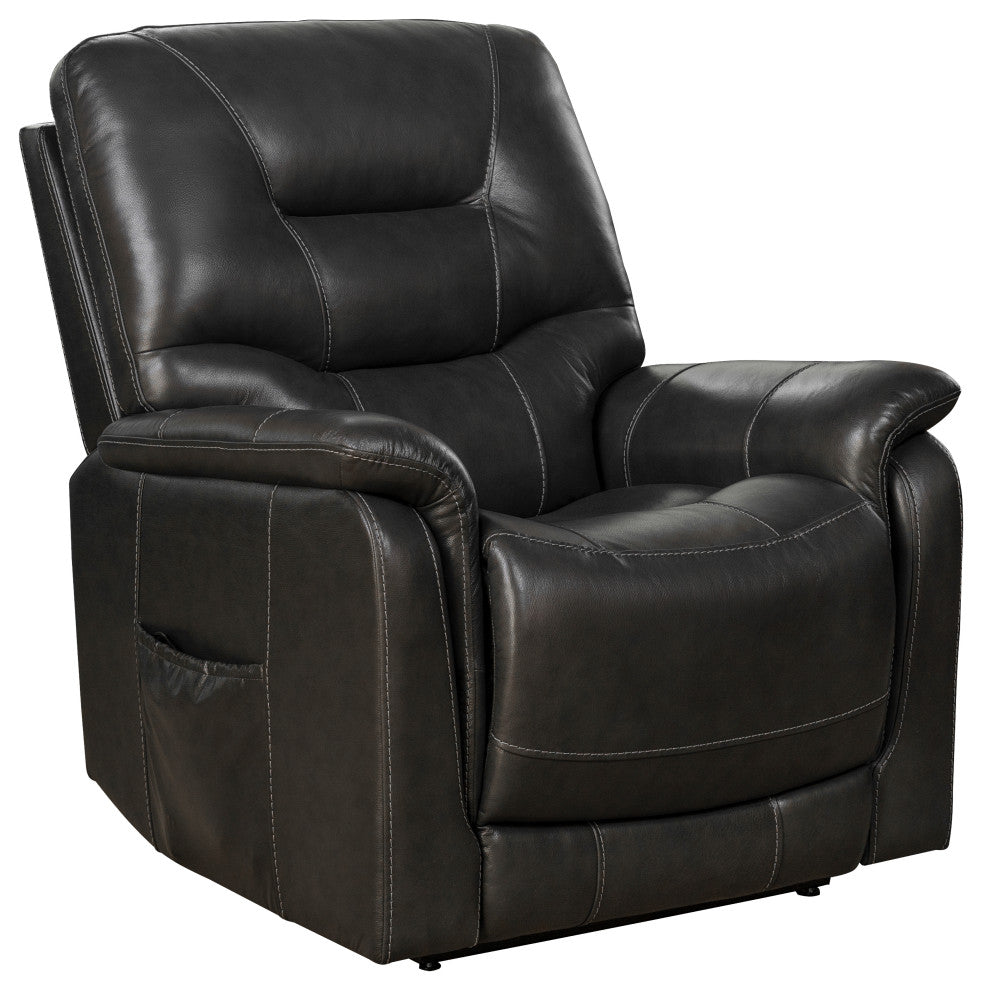 23PH-3635 Lorence Power Lift Recliner, Venzia Grey
