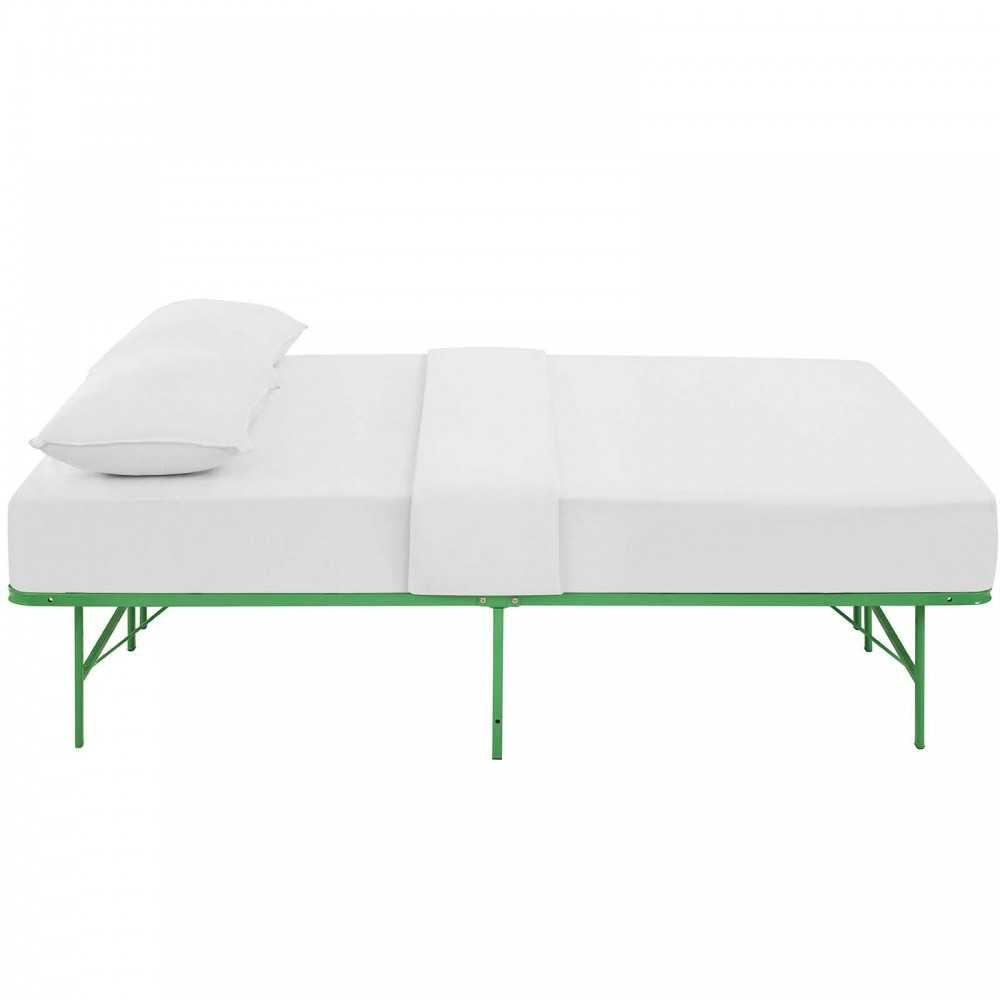 Horizon Full Stainless Steel Bed Frame, Green