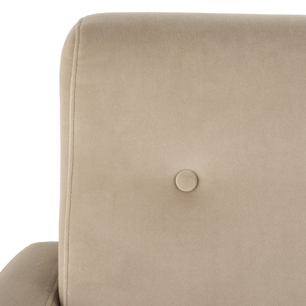 Hugo Nude Fabric Occasional Chair