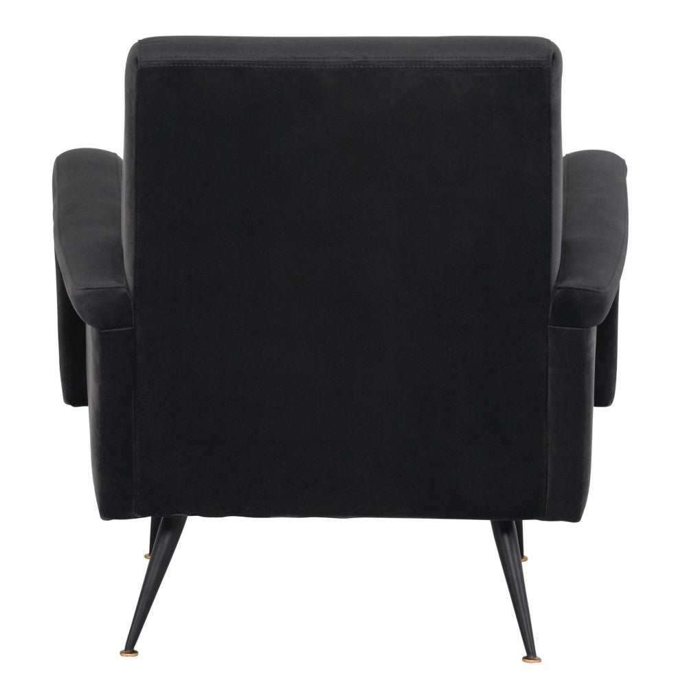 Hugo Shadow Gray Fabric Occasional Chair