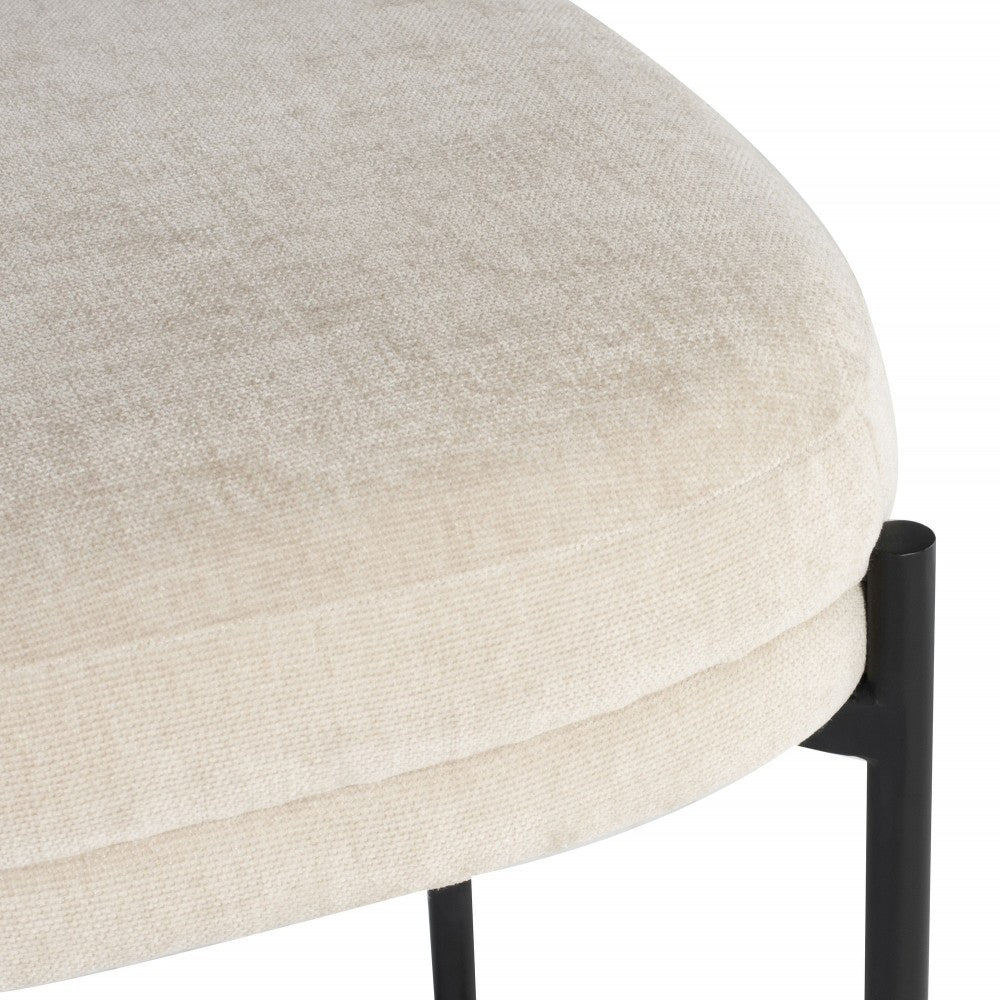 Inna Almond Fabric Bar Stool, HGMV255