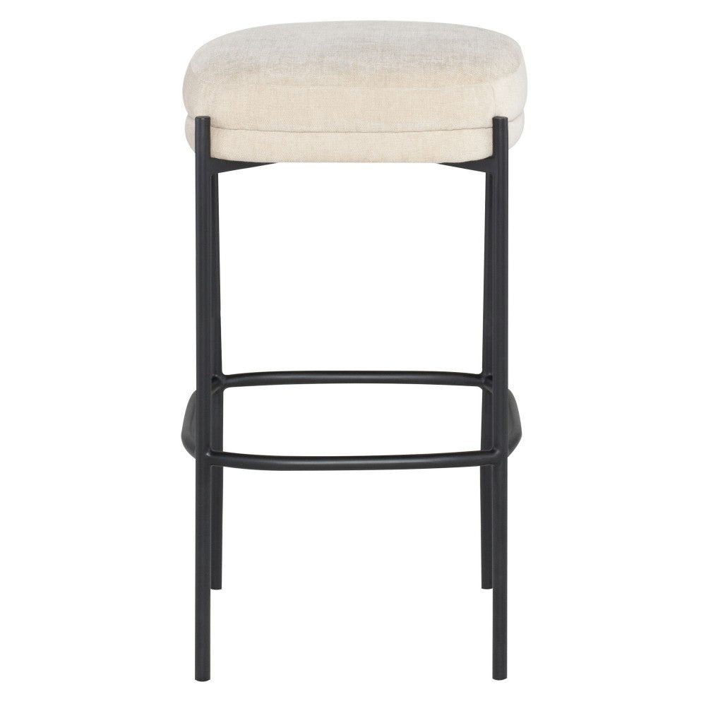 Inna Almond Fabric Bar Stool, HGMV255