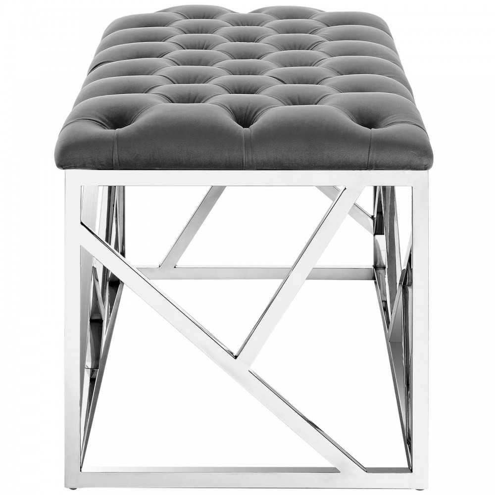 Intersperse Bench, Silver Gray