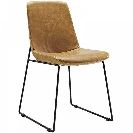 Invite Dining Side Chair, Tan