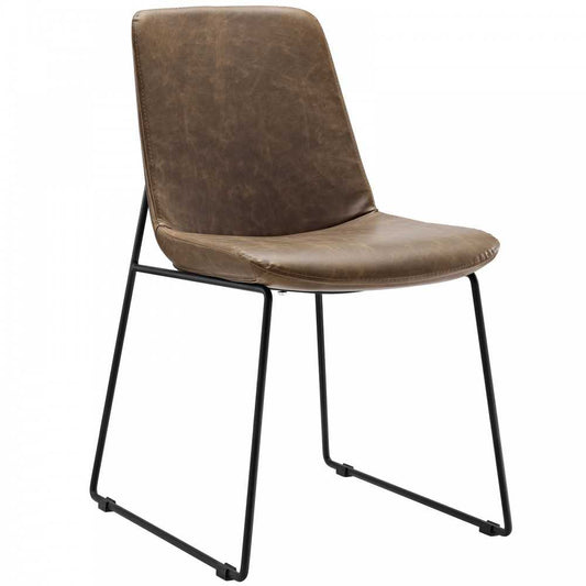 Invite Dining Side Chair, Brown