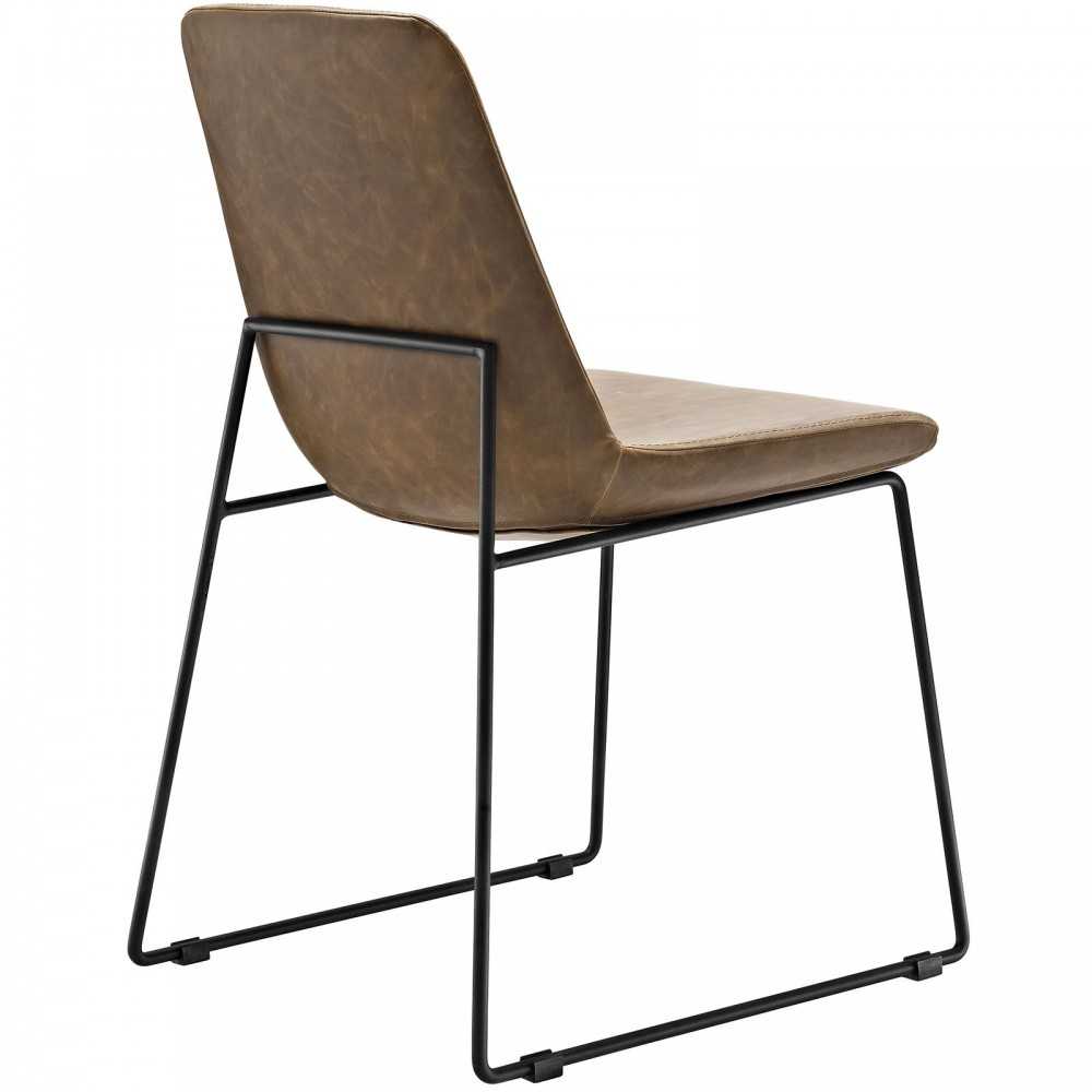 Invite Dining Side Chair, Brown