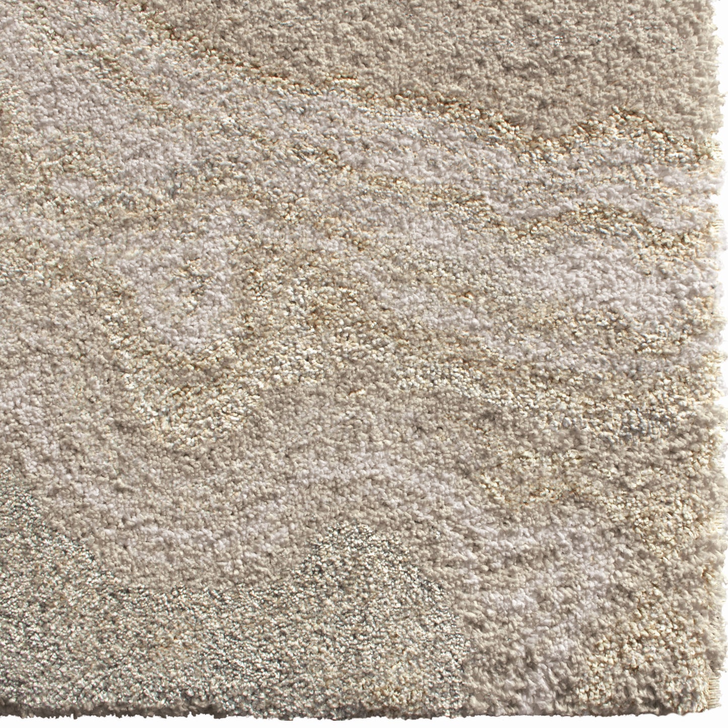 Orian Super Shag Cascade Ivory 23"X90"