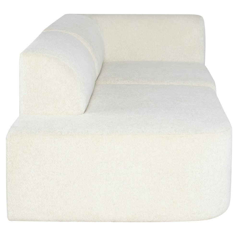 Isla Coconut Fabric Triple Seat Sofa, HGSC838