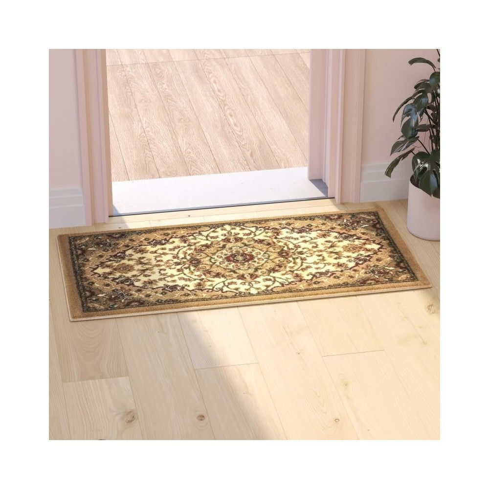 Ivory 2x3 Persian Area Rug