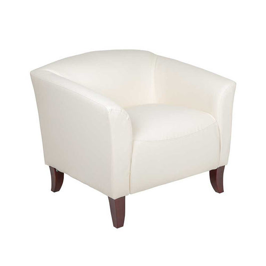 Ivory LeatherSoft Chair