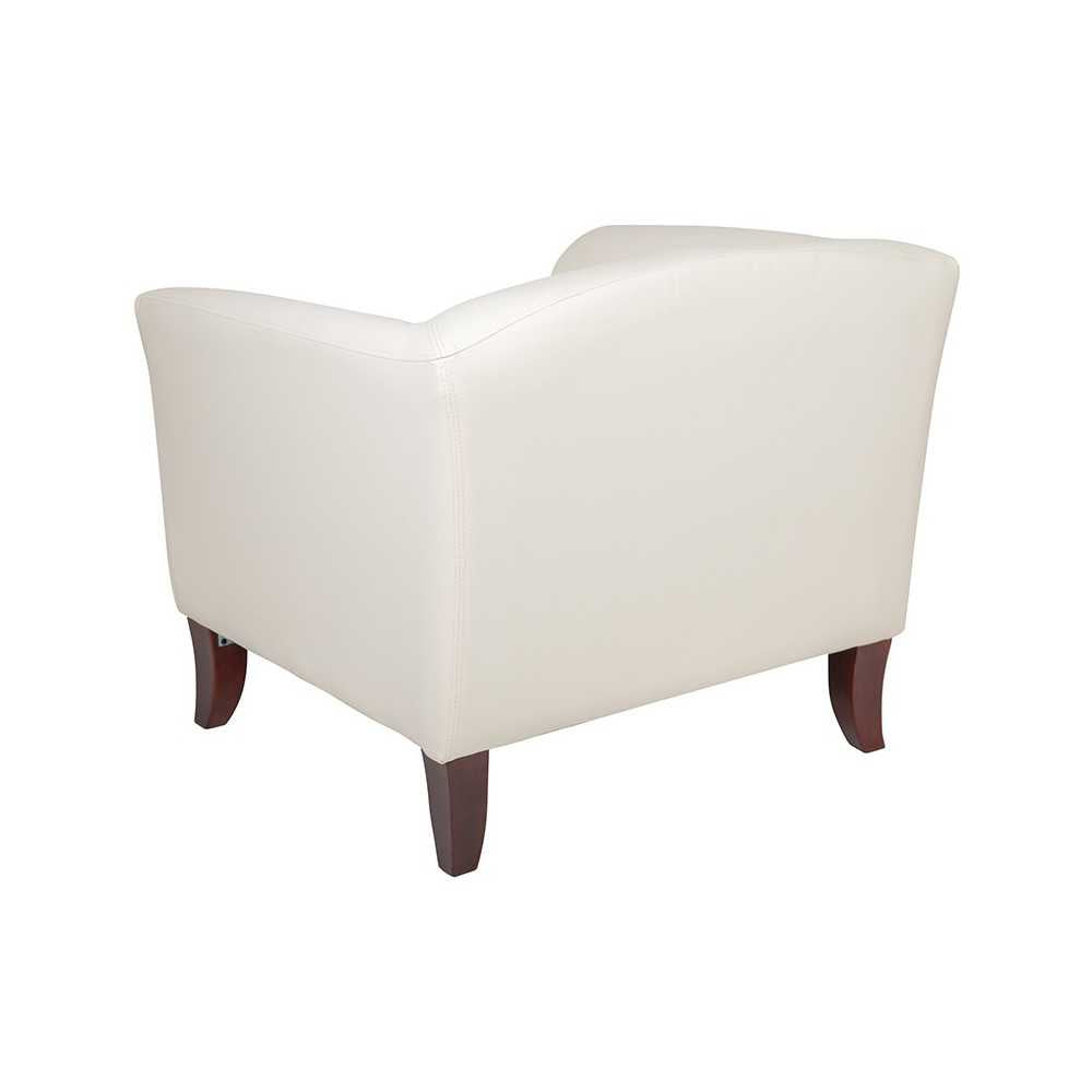 Ivory LeatherSoft Chair