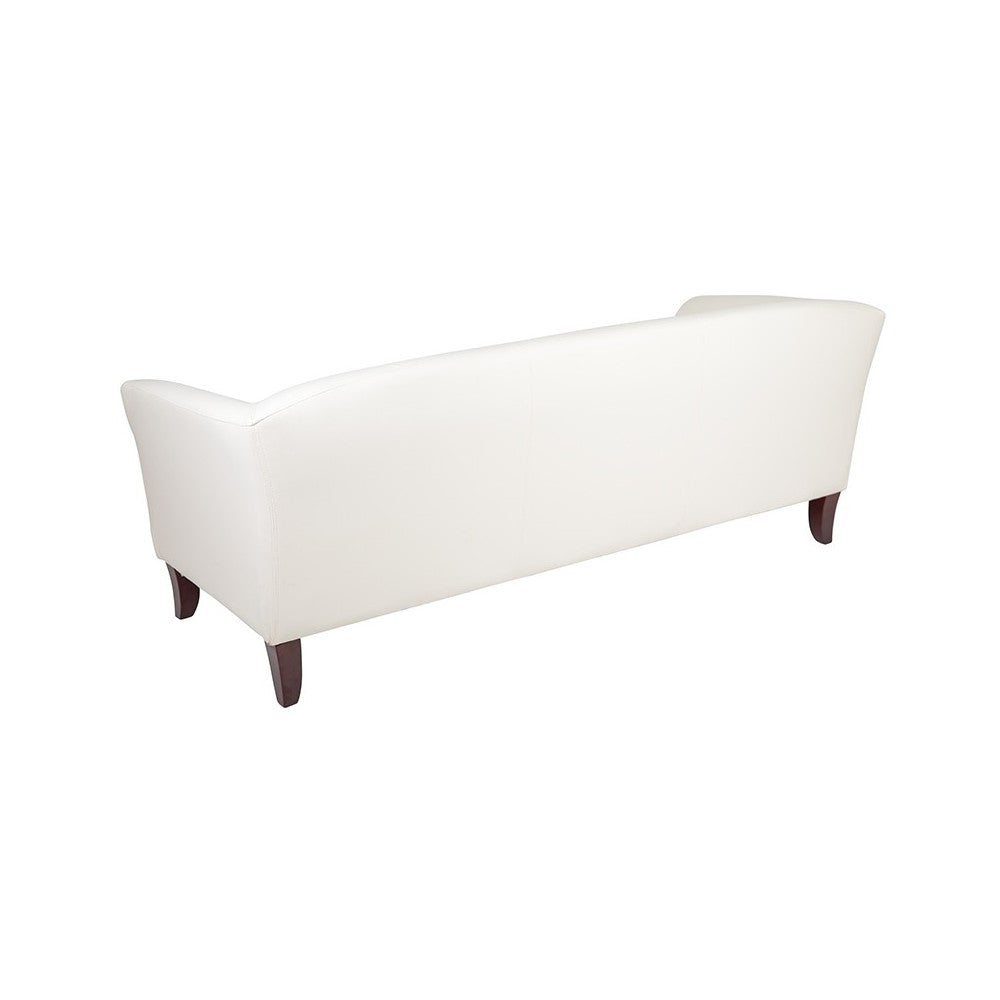 Ivory LeatherSoft Sofa