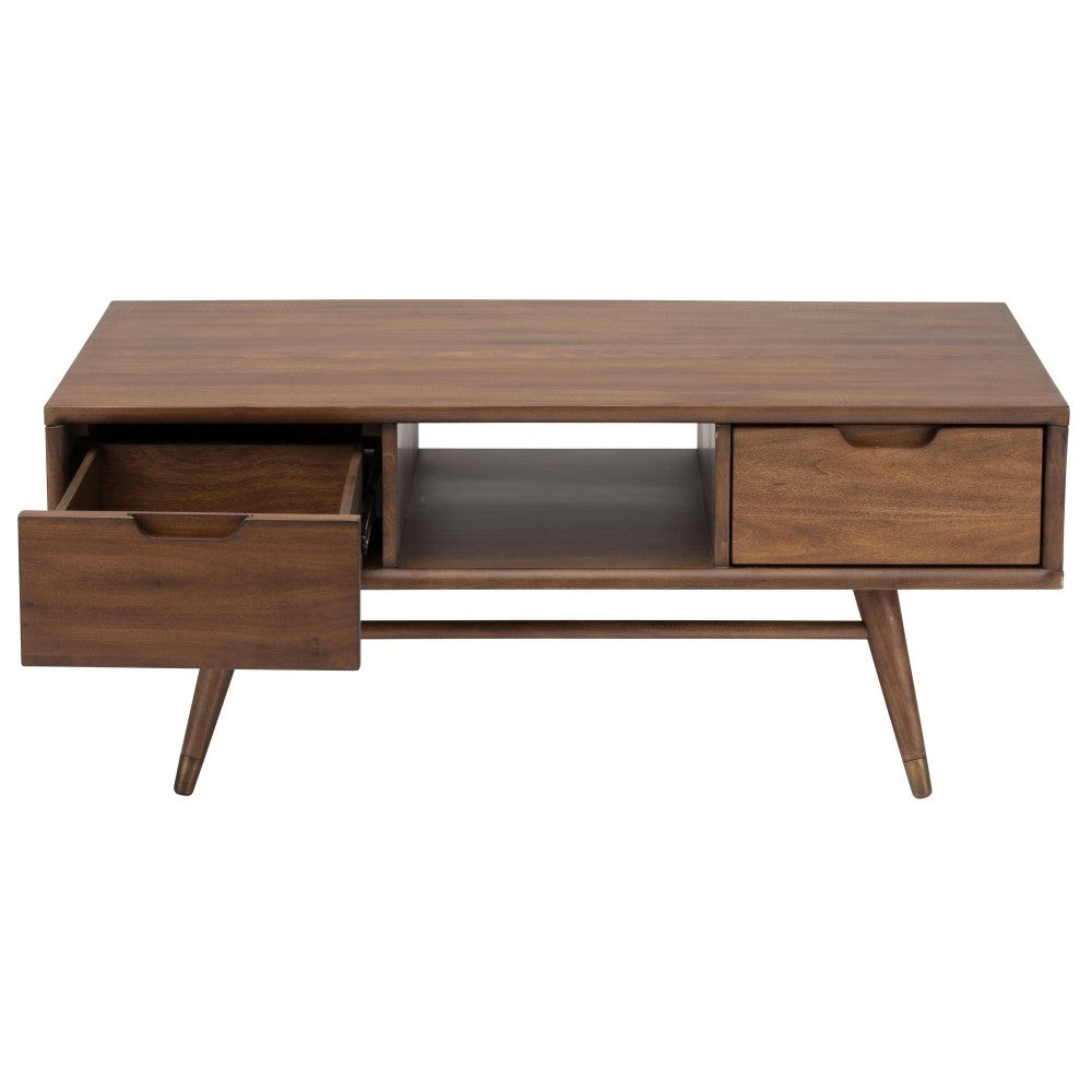 Jake Walnut Wood Coffee Table