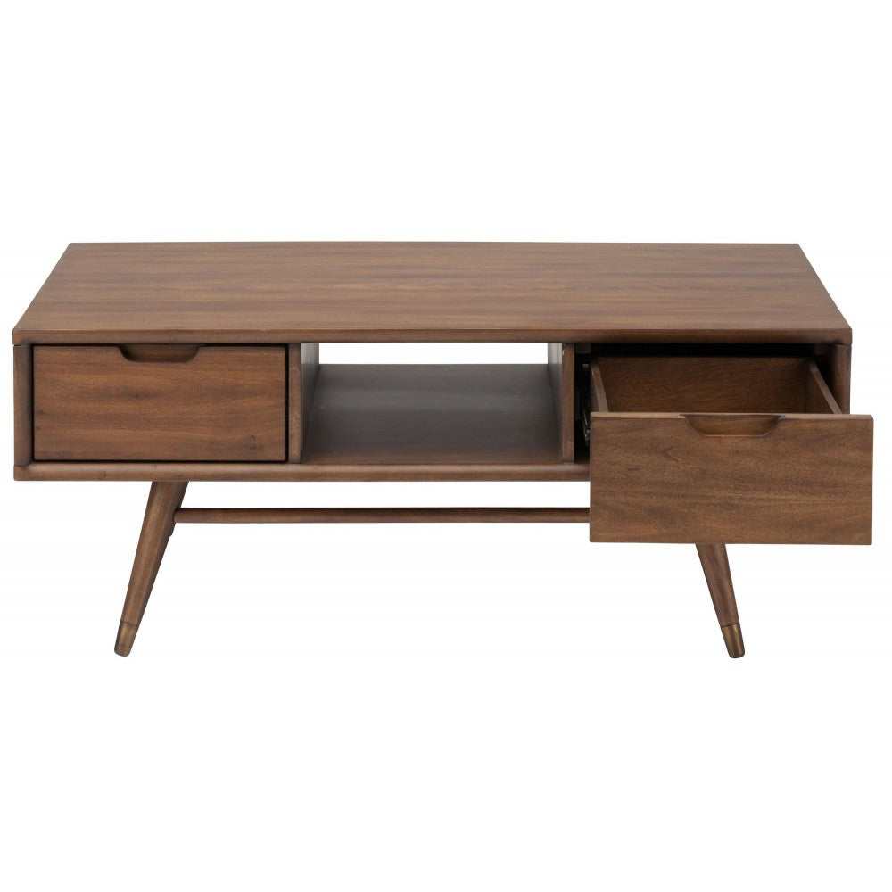 Jake Walnut Wood Coffee Table