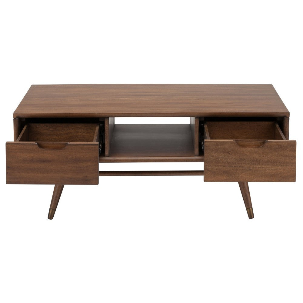 Jake Walnut Wood Coffee Table