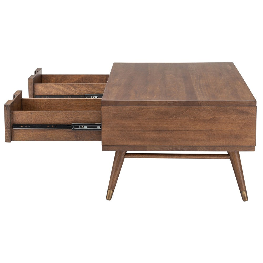 Jake Walnut Wood Coffee Table