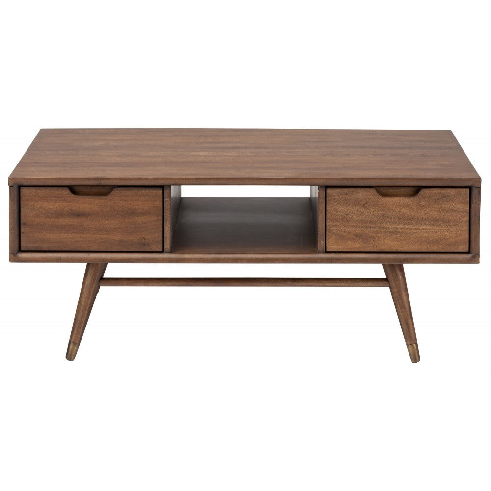 Jake Walnut Wood Coffee Table