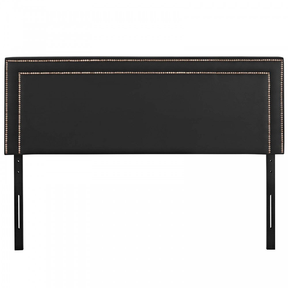 Jessamine King Upholstered Vinyl Headboard