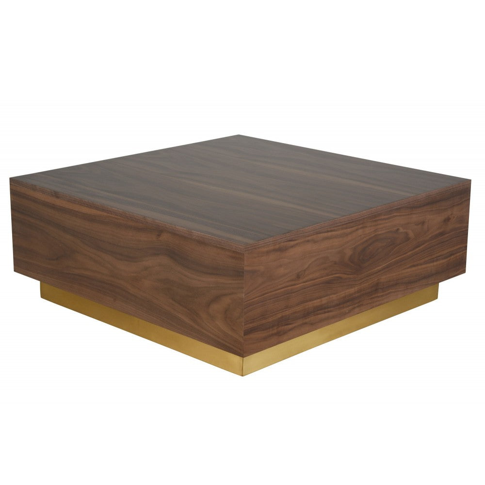 Jonas Walnut Wood Coffee Table