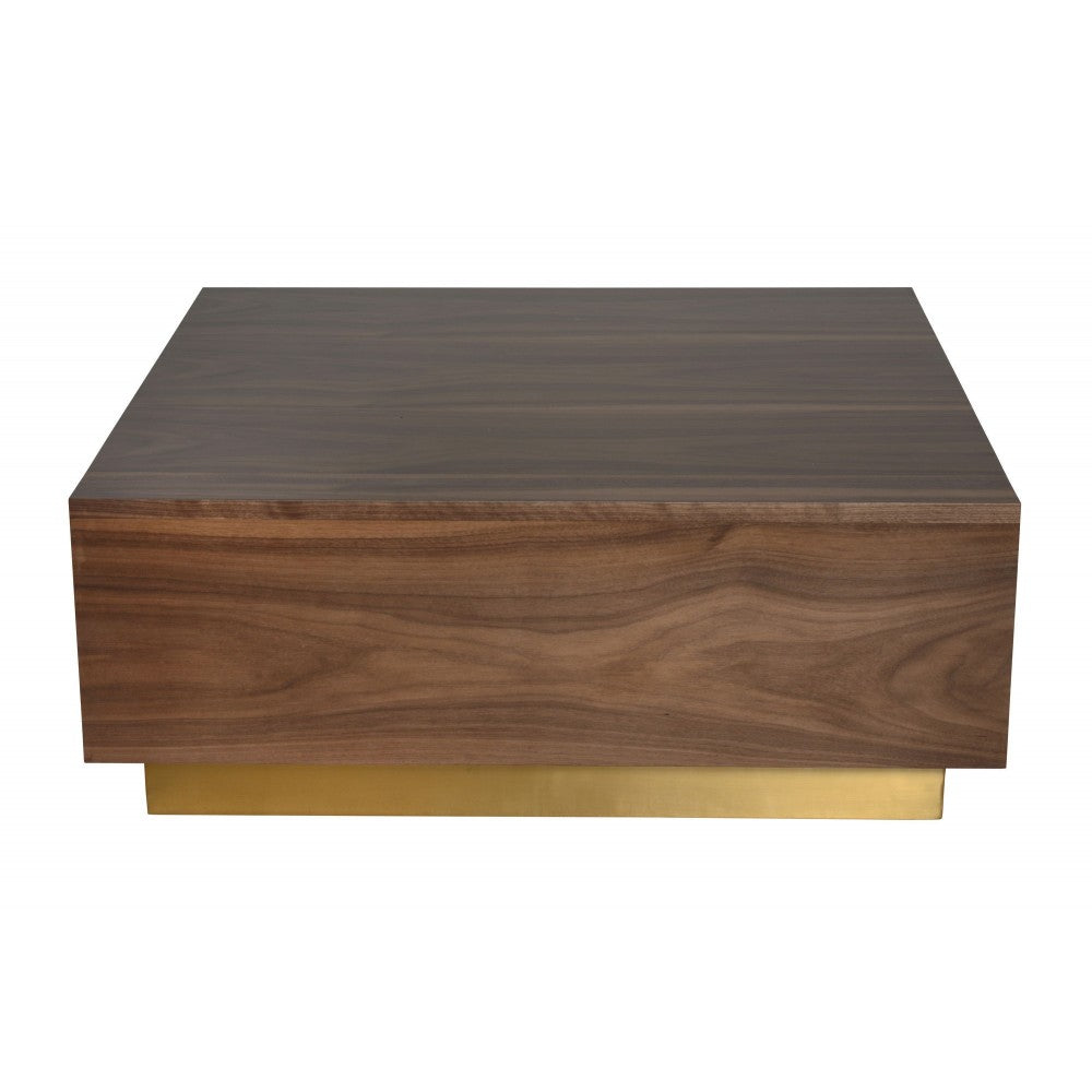 Jonas Walnut Wood Coffee Table