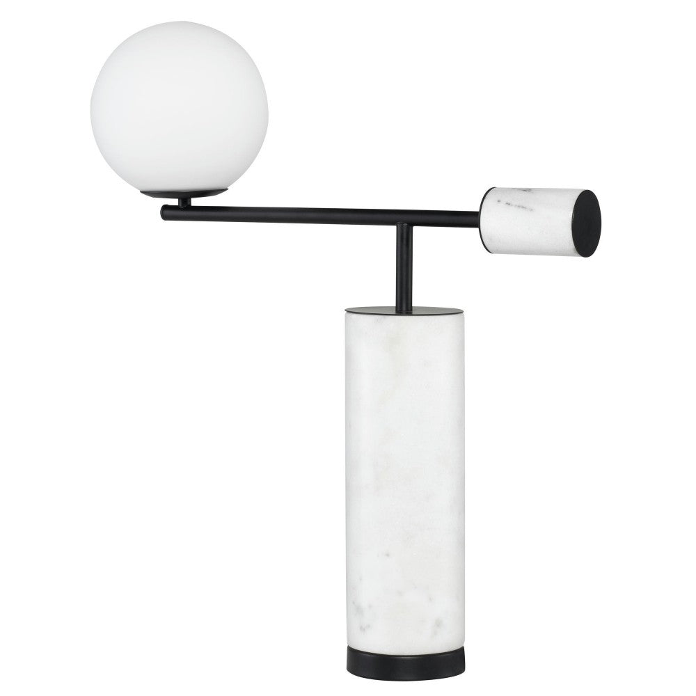 Justine White Stone Table Lighting