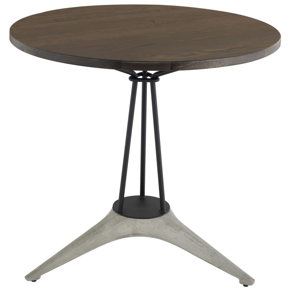 Kahn Seared Wood Bistro Table