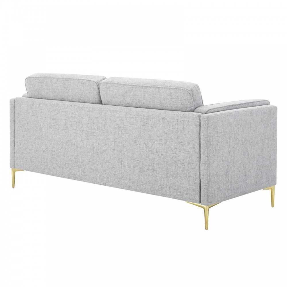 Kaiya Fabric Sofa, Light Gray