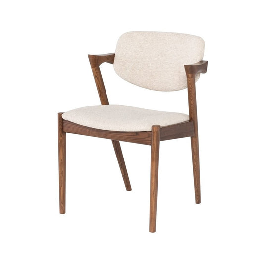 Kalli Shell Fabric Dining Chair