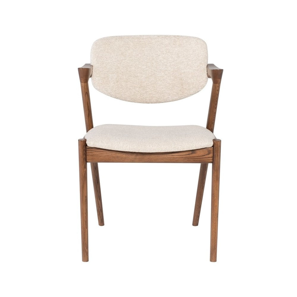 Kalli Shell Fabric Dining Chair