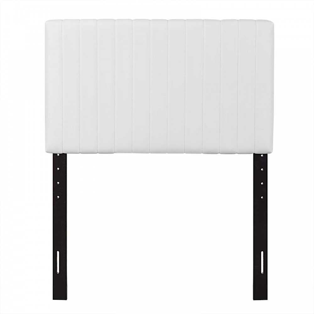 Keira Twin Faux Leather Headboard