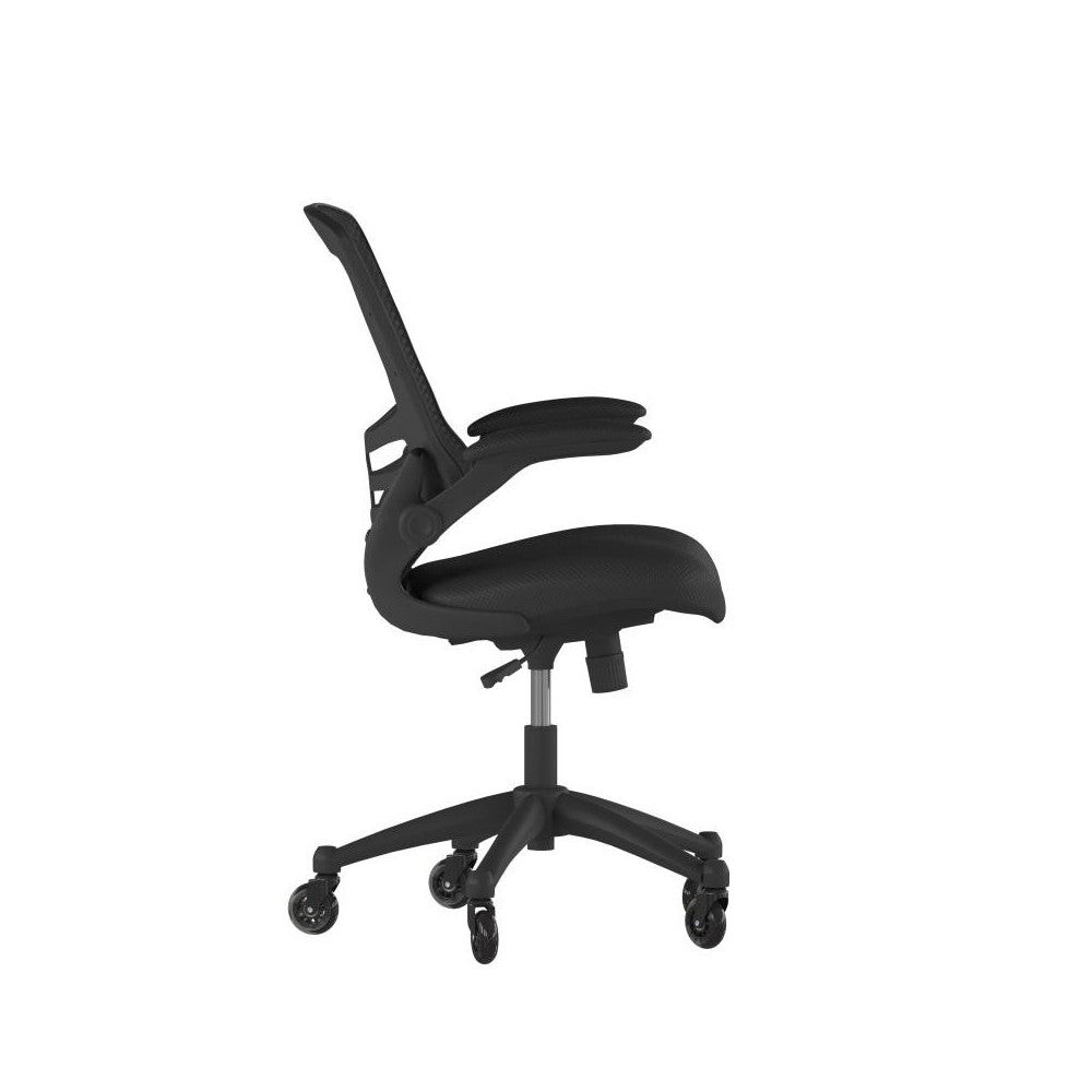 Kelista Mid-Back Chair with Roller Wheels